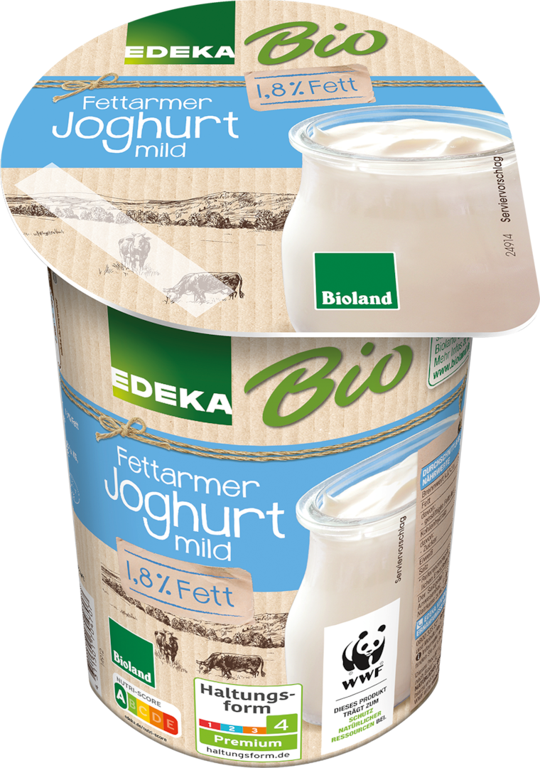 EDEKA Bio Naturjoghurt mild