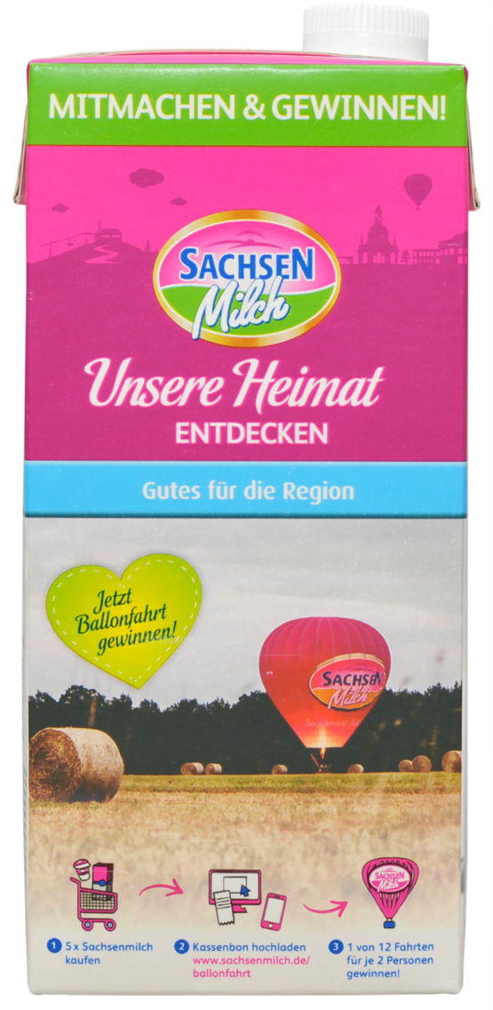 Sachsen Milch Unsere Haltbare Milch