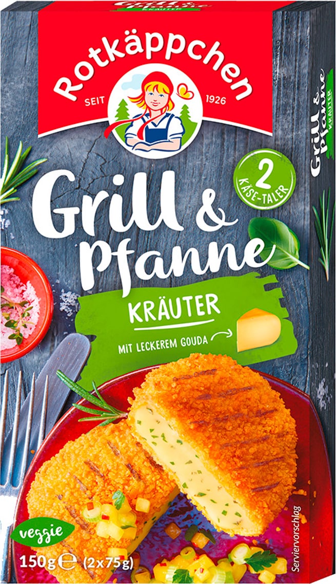 Rotkäppchen Grill & Pfanne Käsezubereitung