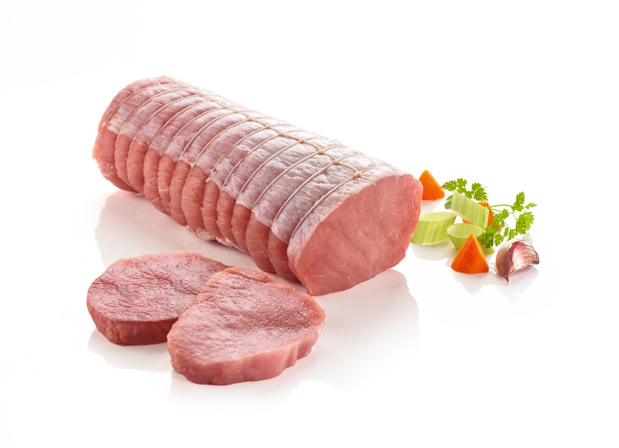 Schweine-Rollbraten* oder -Minutensteak*