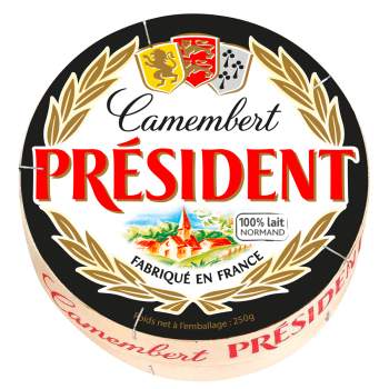 Président Camembert oder Ziegenweichkäse