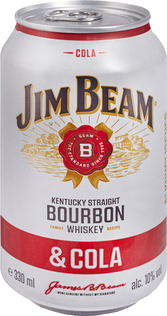 Jim Beam & Cola oder Havana Club kubanischer Rum mit Cola 