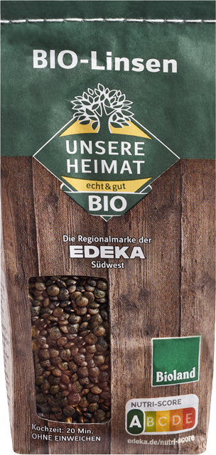 Unsere Heimat – echt & gut Bioland-Grüne Linsen