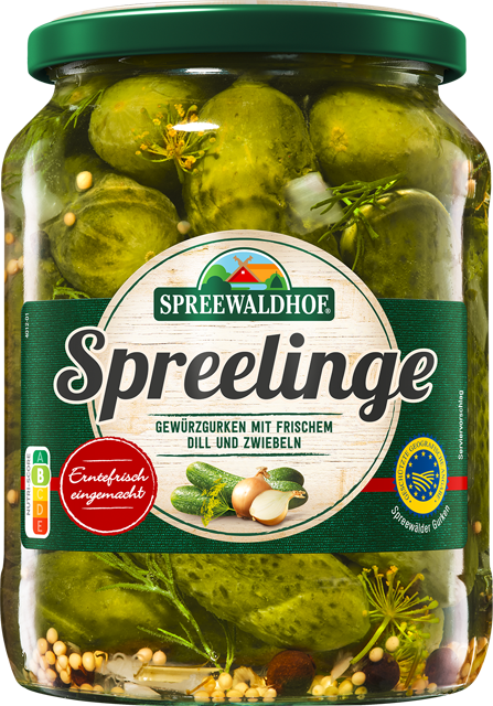 Spreewaldhof Gewürzgurken Spreelinge 