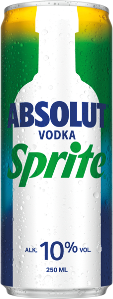 Absolut Wodka & Sprite oder Havana** Club Dosen