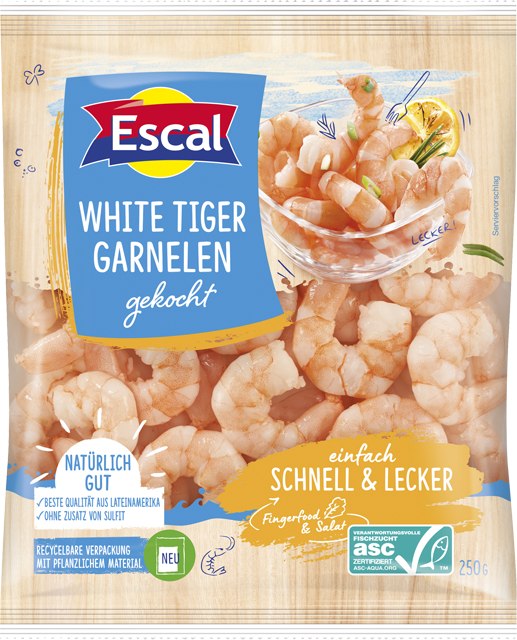 Escal White Tiger Garnelen