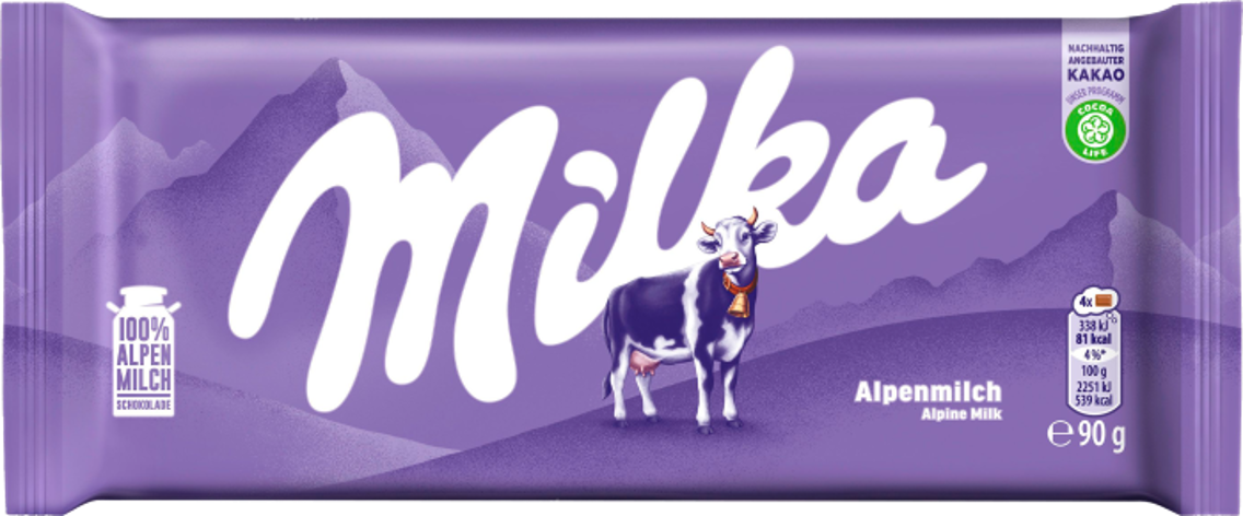 Milka Tafelschokolade