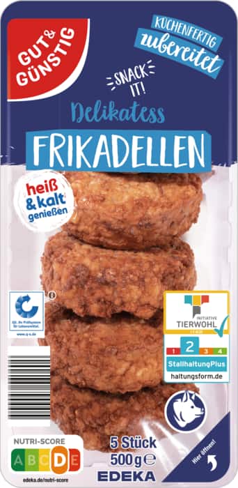 Gut&Günstig Frikadellen oder Frikadellenbällchen