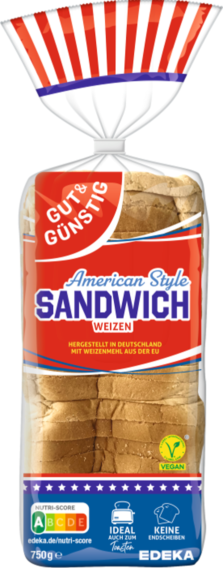 GUT&GÜNSTIG Sandwich Toast