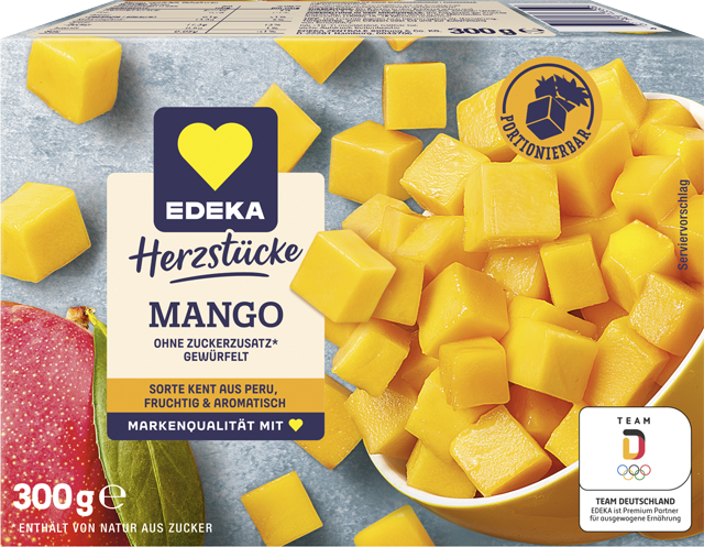 EDEKA Herzstücke Mango gewürfelt 
