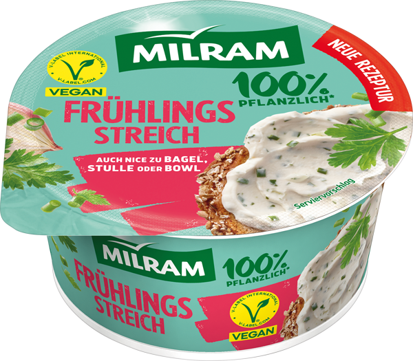 Milram Gewürzquark oder Veganer Streich