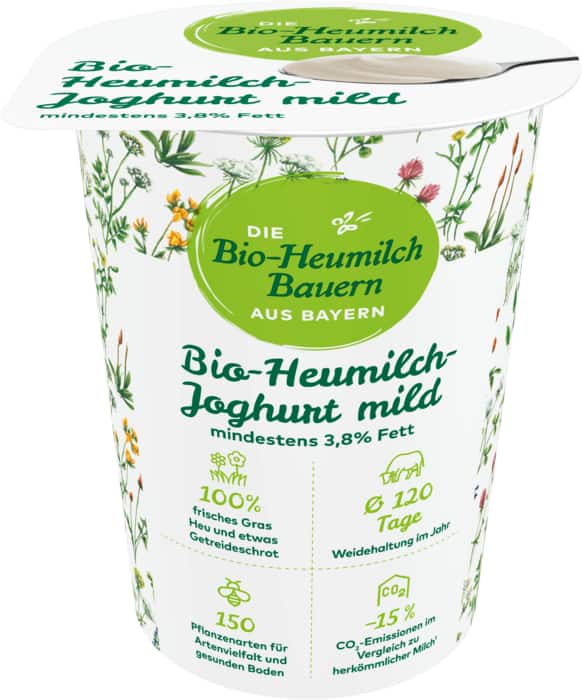 Die Bio-Heumilch-Bauern aus Bayern Bio-Joghurt