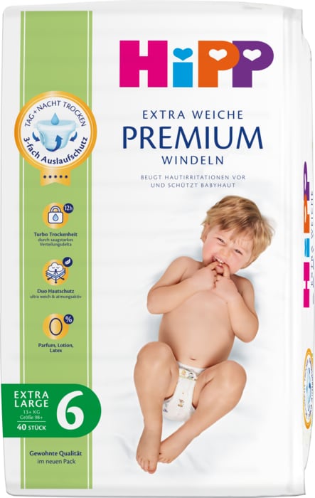 Hipp Extra weiche Premium Windeln