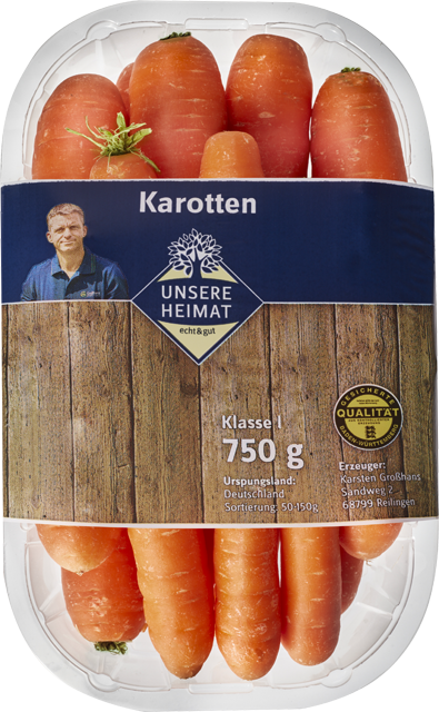Mittwoch bis Samstag: Möhren