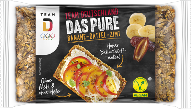 TEAM D Das Pure Banane-Dattel-Zimt 
