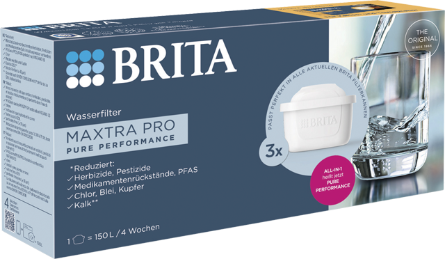 BRITA Wasserfilter-Kartuschen MAXTRA PRO All-in-1 Pack