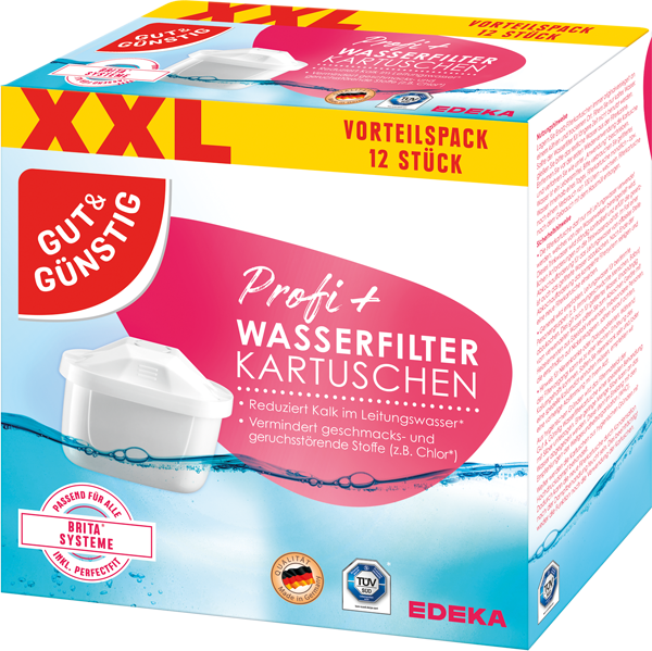 GUT&GÜNSTIG Wasserfilterkartuschen