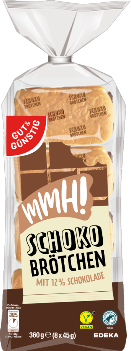 GUT&GÜNSTIG Schoko- oder Milchbrötchen