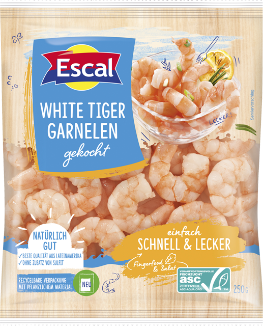Escal White Tiger Garnelen