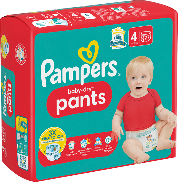 Pampers baby-dry-, Premium-Protection-Windeln oder -Pants