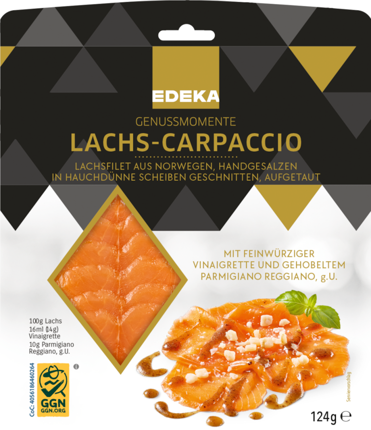 EDEKA Genussmomente Lachs Carpaccio