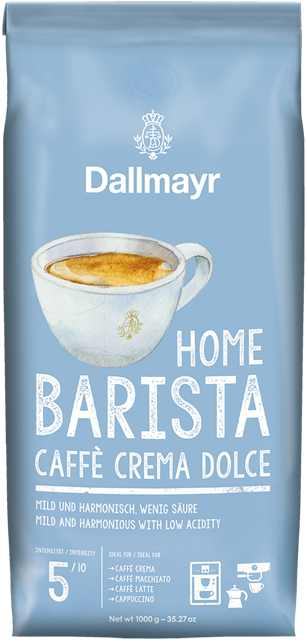 Dallmayr Home Barista Caffè Crema Dolce, Caffè Crema Forte