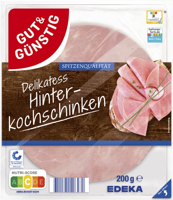 Gut & Günstig Delikatess Hinterkochschinken