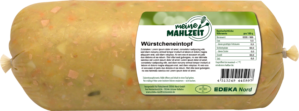 Meine Mahlzeit Würstcheneintopf