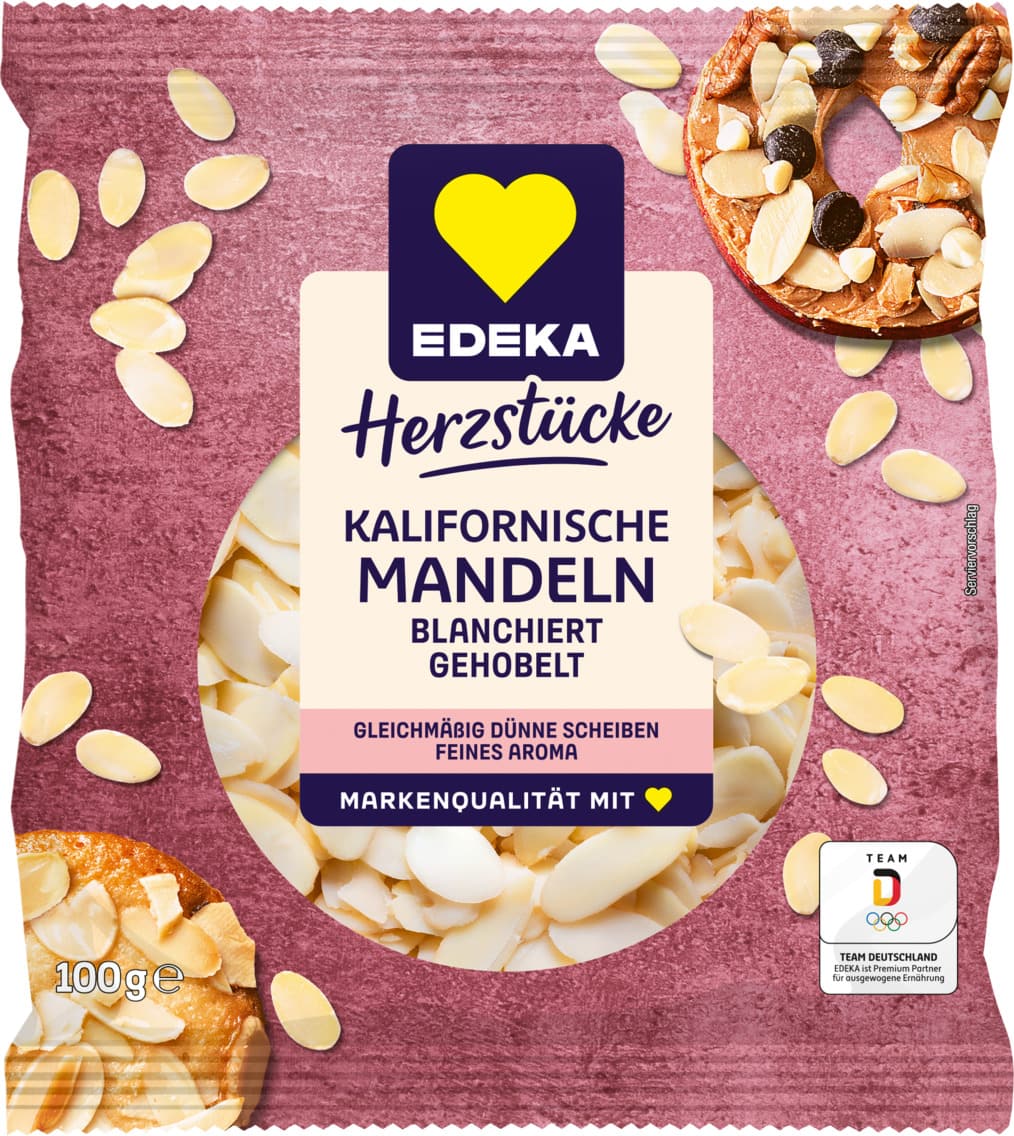EDEKA Herzstücke Kalifornische oder Iberische Mandeln
