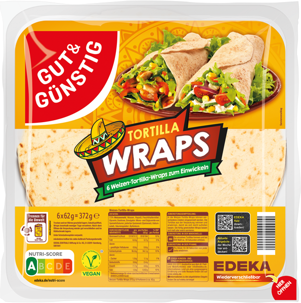 GUT&GÜNSTIG Tortilla Wraps