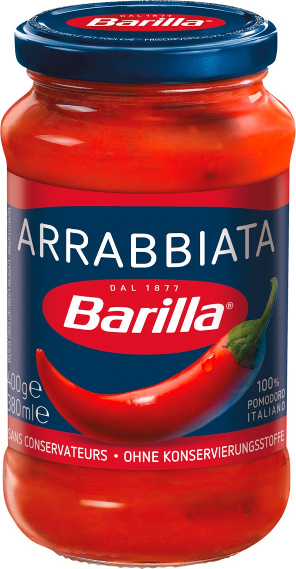 Barilla Pesto oder Pastasauce