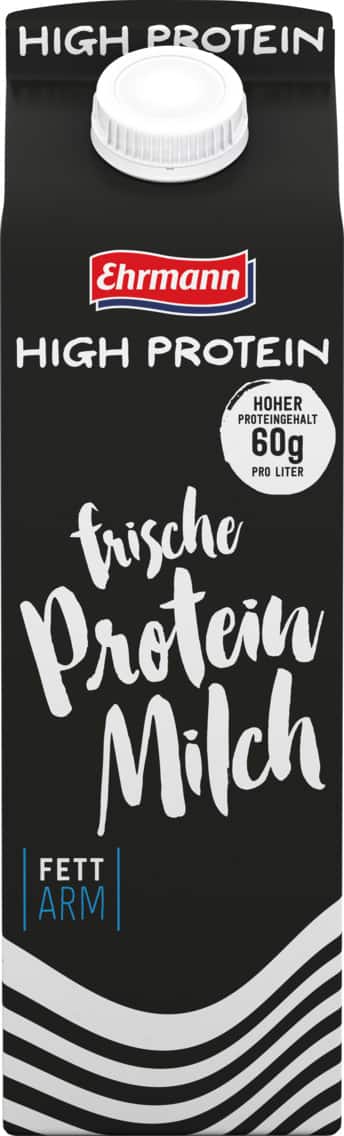 Ehrmann Frische oder Schwarzwaldmilch Haltbare Protein Milch