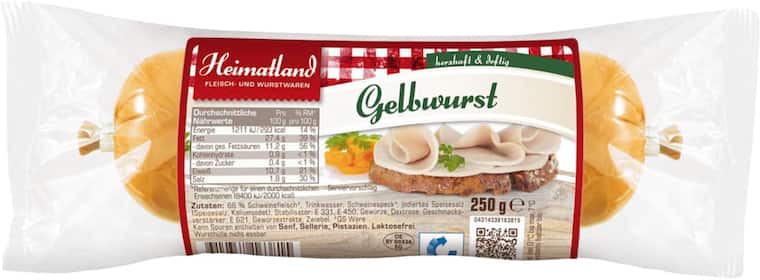 Heimatland Gelbwurst