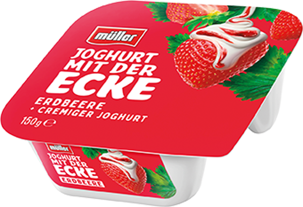 Müller Joghurt mit der Ecke