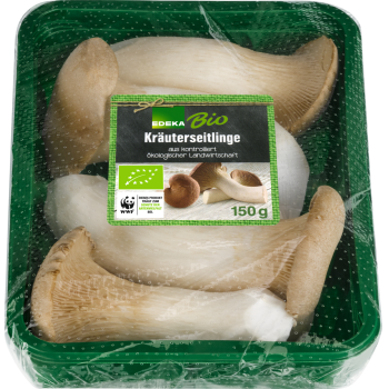 EDEKA Bio - Kräuterseitlinge oder Shiitakepilze