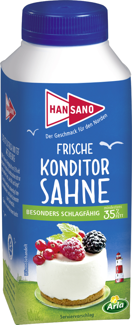 Hansano Frische Konditor Sahne