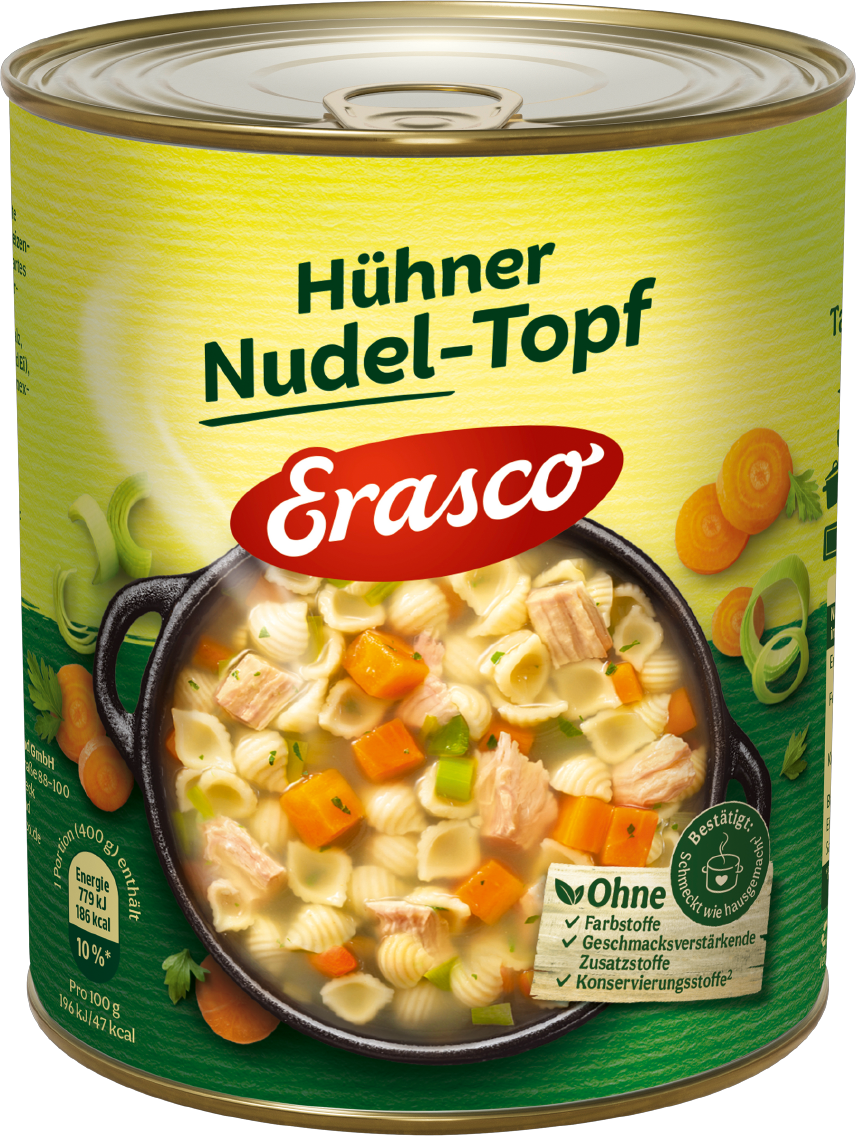 Erasco Eintopf oder Familiensuppe