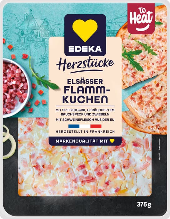 EDEKA Herzstücke Elsässer Flammkuchen
