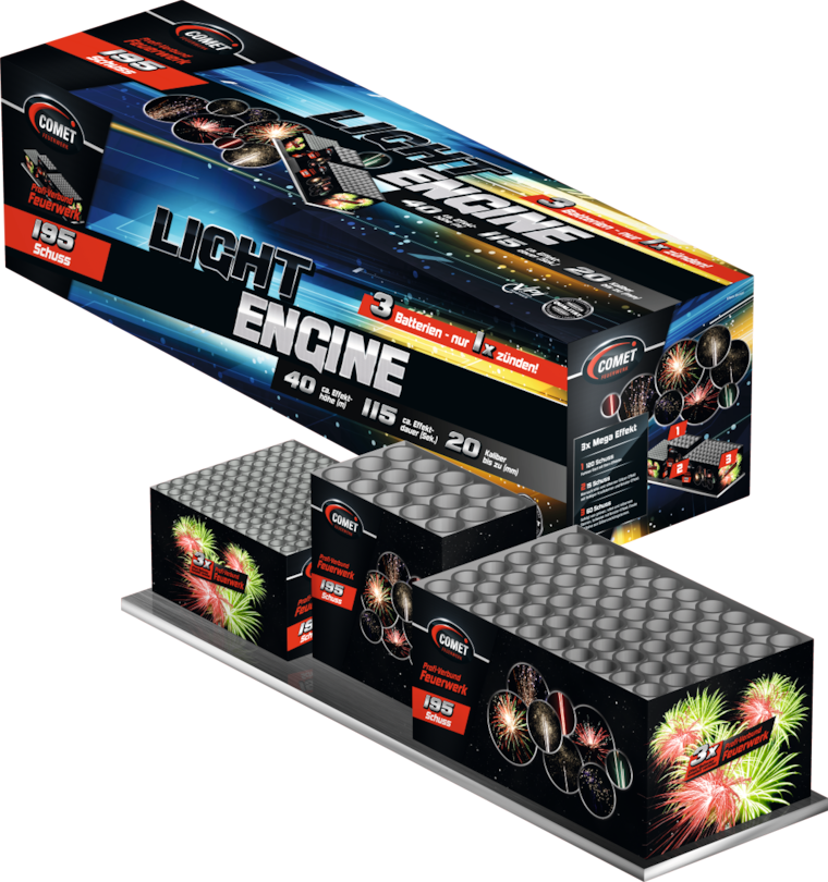 Comet 3 Effektbatterien "Light Engine"