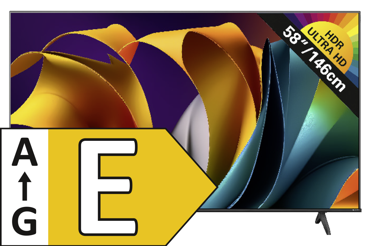 Hisense 4K-UHD-TV „58E6NT“
