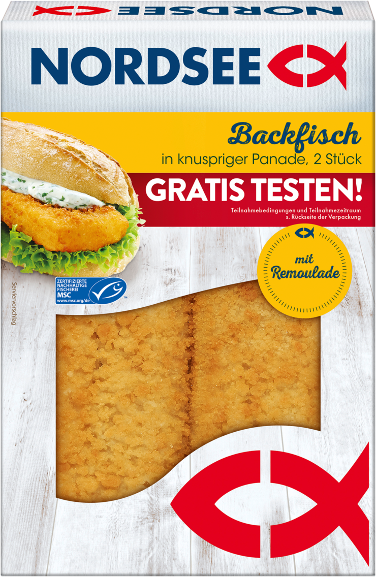 Nordsee MSC Backfisch, Fischfrikadellen