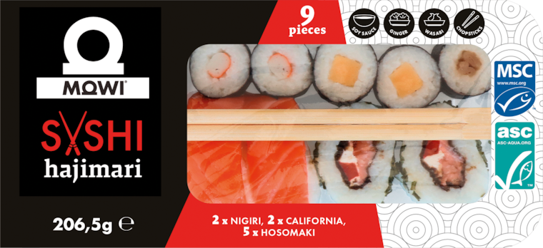 Mowi Small Sushi-Set