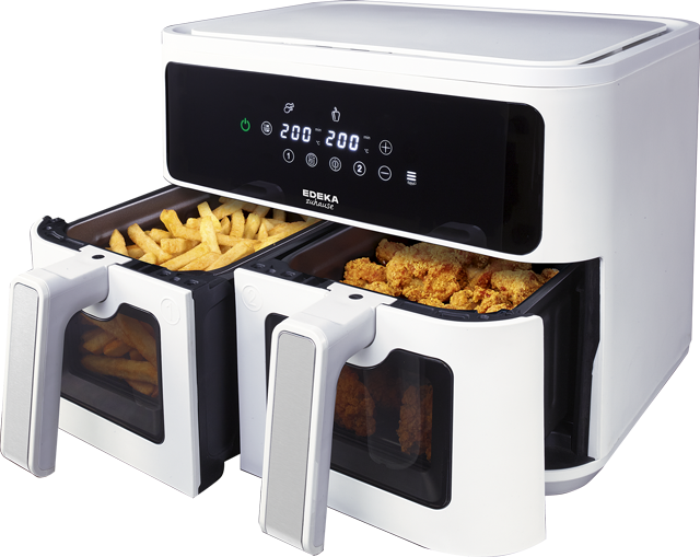 EDEKA zuhause Doppelheißluftfritteuse „FR-6963EK“