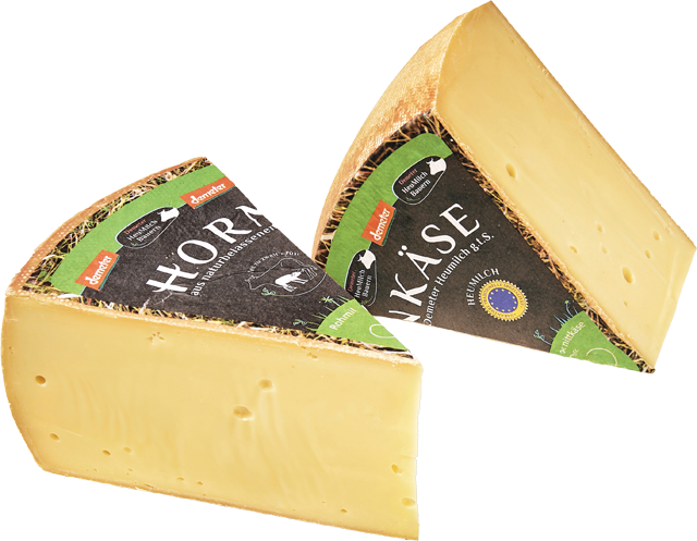 Ab Donnerstag erhältlich: Heumilch-Hornkäse 