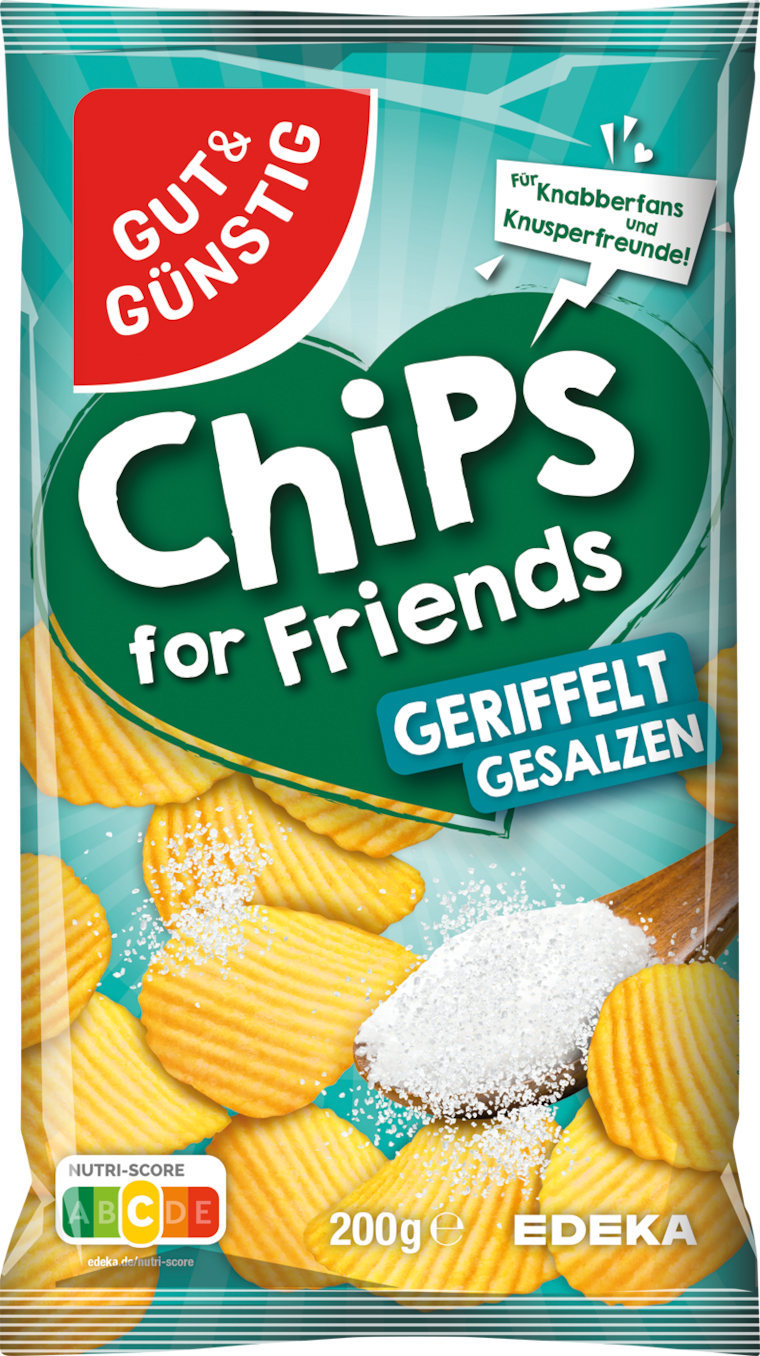 GUT&GÜNSTIG Riffelchips