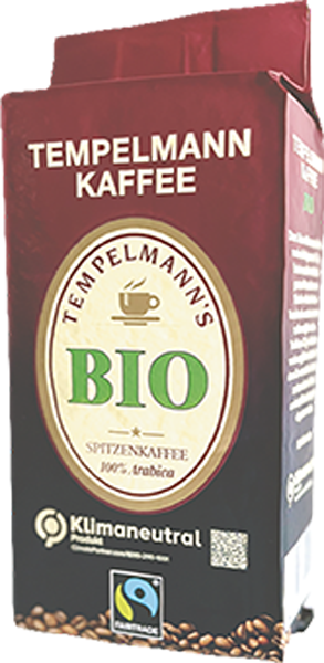 Tempelmann's Bio-Fairtrade-Spitzenkaffee