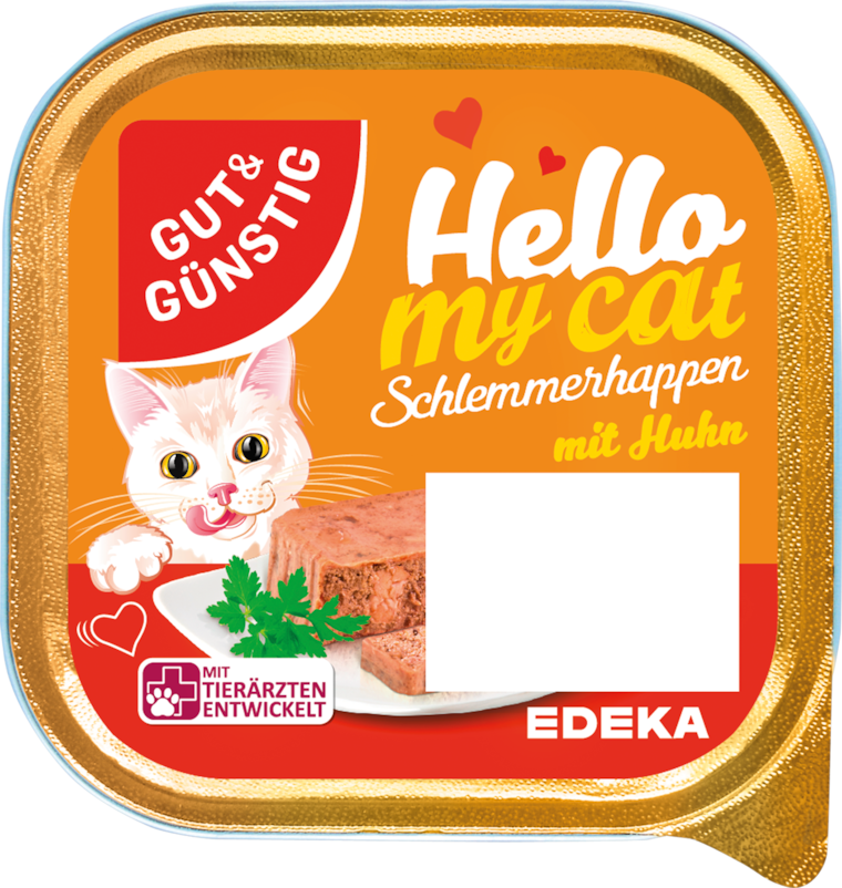 GUT&GÜNSTIG Hello my cat Schlemmerhappen
