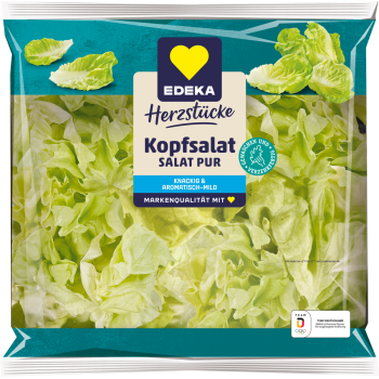 EDEKA Herzstücke - Salat Pur Kopfsalatherzen oder Salat der Saison Grillmix