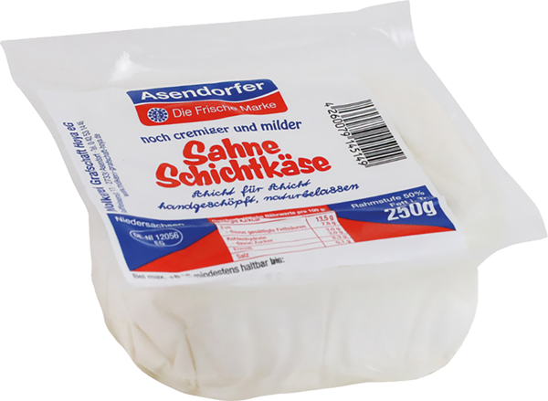 Asendorfer Sahne-Schichtkäse