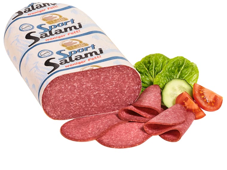Strohschwein Sport-Salami* Haltungsform 3 oder Reinert Sport-Salami*